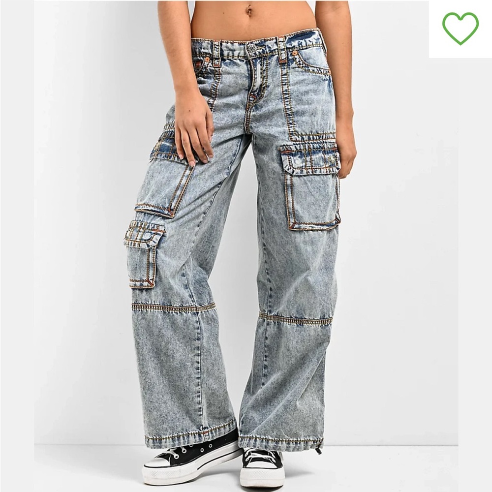 True Religion Baggy Cargo Jean
